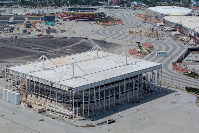 Estádio Aquático Parque Olímpico (Foto: Divulgação Prefeitura do Rio)