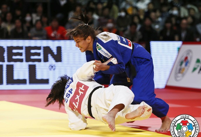 Sarah Menezes - bronze no Grand Slam de judô (Foto: International Judô Federation)