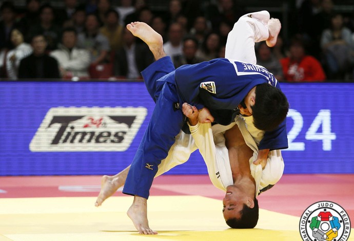 Felipe Kitadai perdeu a disputa do bronze em Tóquio (Foto: International Judô Federation)