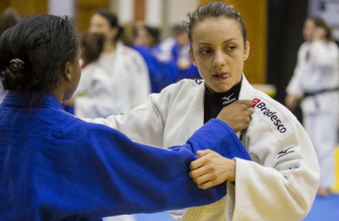 Nathália Brigida treino Pan de Toronto Mangaratiba judo (Foto: Divulgação/CBJ)