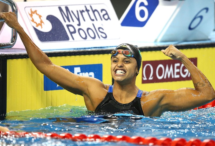 Etiene Medeiros, Mundial de Natação Doha (Foto: Satiro Sodré / SSpress)