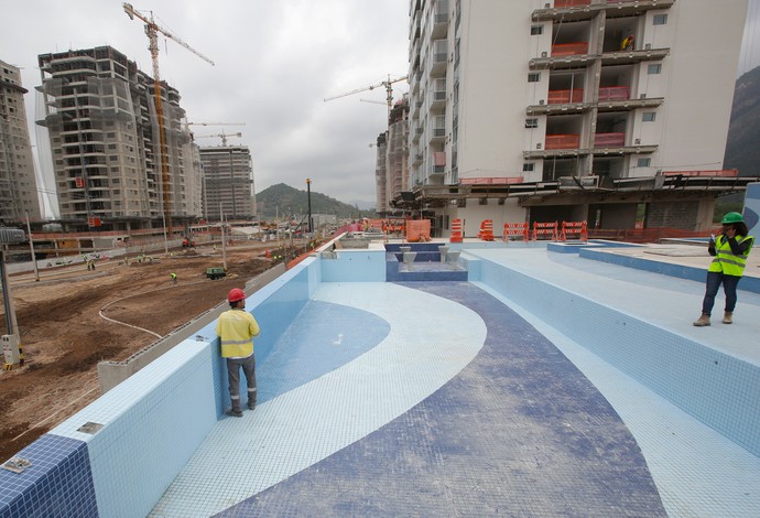 Vila Olímpica Rio 2016 piscina (Foto: Divulgação)