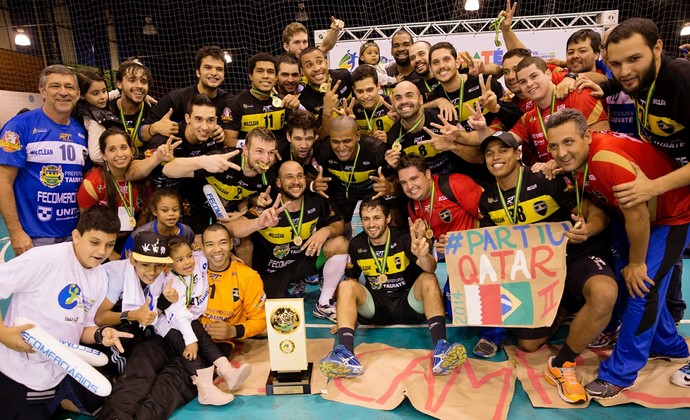 Taubaté Handebol Campeão Pan-Americano (Foto: Cinara Piccolo/Photo&Grafia)