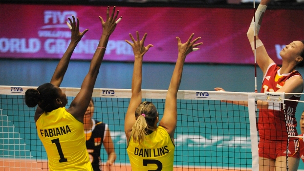 Vôlei Feminino Grand Prix Brasil China 01/08/2014