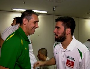 José Neto na apresentação da seleção (Foto: Reprodução / SporTV)